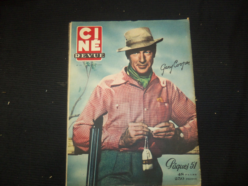 1951 MARCH 9 CINE REVUE FRENCH MAGAZINE - ANN BLYTH COVER - E 24743