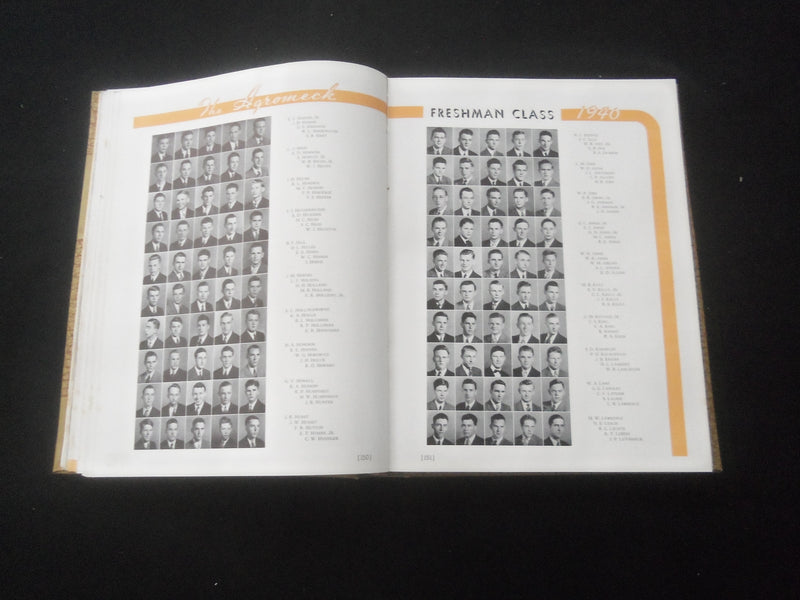 1940 AGROMECK NORTH CAROLINA STATE COLLEGE YEARBOOK - RALEIGH, NC - YB 2950