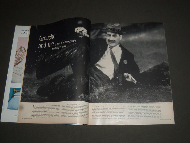 1959 JUNE MCCALL'S MAGAZINE - THE GROUCHO MARX STORY - SP 6964