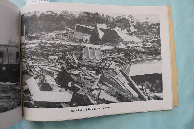 1944 SEPTEMBER 14 HURRICANE SOFTCOVER BOOK - NEW BEDFORD & HYANNIS, MA - K 3434