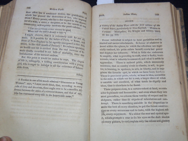 1812-1814 THE LITERARY & PHILOSOPHICAL REPERTORY MAGAZINE BOUND VOLUME - KD 7819