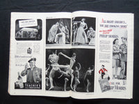 1943 APRIL 19 LIFE MAGAZINE - SOLDIER'S FAREWELL - L 335