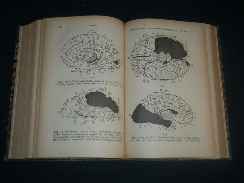 1900-1909 ANNALES D'OCULISTIQUE FRENCH VOLUMES LOT OF 19 - NICE PLATES - KD 18