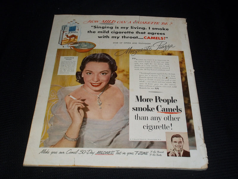 1951 JANUARY MCCALL'S MAGAZINE - NICE FASHION FRONT COVER - E 5936