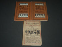 1910 PARTICEPS CRIMINIS BOOK BY ERVIN S. CHAMPMAN LOT OF 3- KD 4511