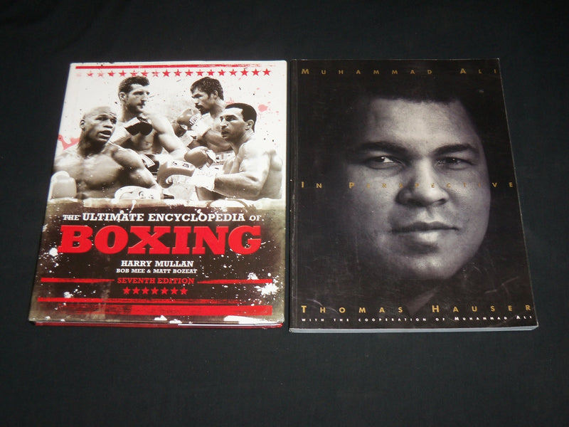 ASSORTED BOXING HARDCOVER & SOFTCOVER BOOKS LOT OF 5 - KD 5525C