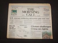 1998 JUN 28 MORNING CALL NEWSPAPER-ALLENTOWN, PA-CLINTON CHINA CHALLENGE-NP 8275