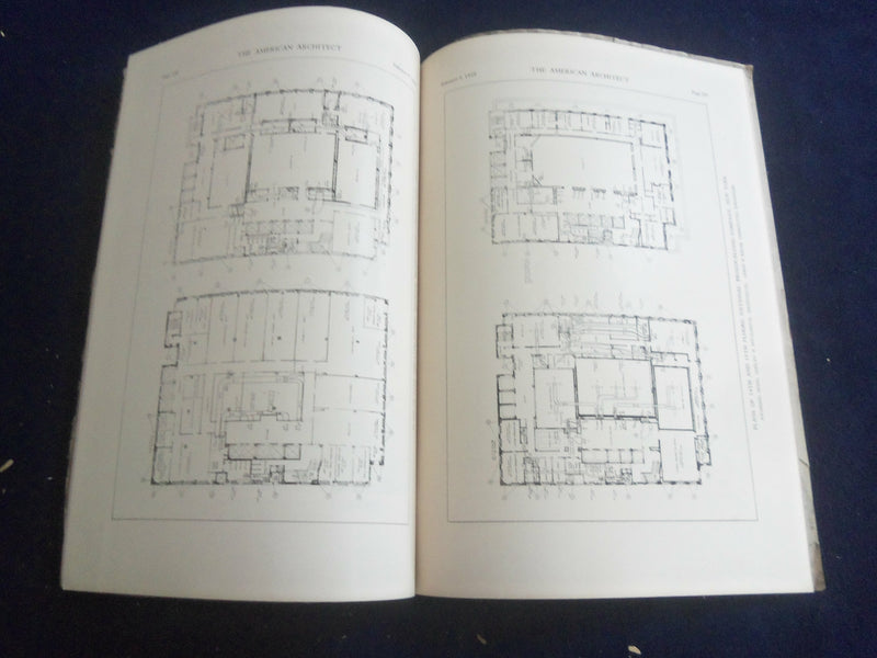 1929 FEBRUARY 5 THE AMERICAN ARCHITECT MAGAZINE -PHOTOS, STORIES & ADS - ST 7295