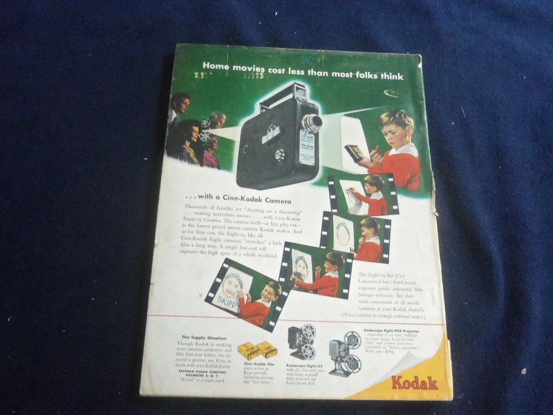 1948 JUNE POPULAR PHOTOGRAPHY MAGAZINE - GREAT COVER, PHOTOS & ADS - SP 4712Y