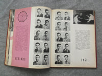 1951 TROJAN NORTH CATHOLIC HIGH SCHOOL YEARBOOK - PITTSBURGH, PA - YB 3177