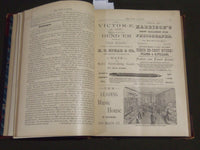 1884-1887 THE COUP D'ETAT KNOX COLLEGE BOUND VOLUME 4/6 - GALESBURG ILL- KD 4412