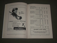 1952 AUGUST TOMPKINS COUNTY FAIR PROGRAM - ITHACA NEW YORK - J 2627