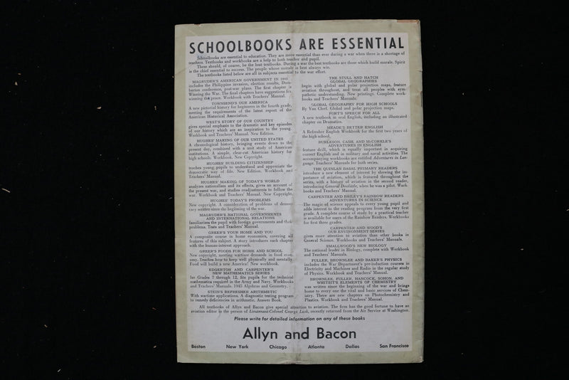 1944-1946 PROGRESSIVE EDUCATION MAGAZINE - LOT OF 11 - O 3800
