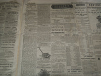 1870 JUNE 2 THE INDEPENDENT NEWSPAPER - CENTRAL PARK ILLUSTRATION - NT 7625
