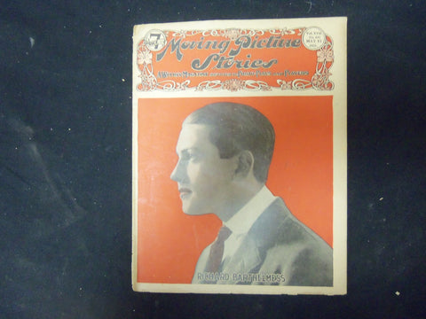 1921 MAY 13 MOVING PICTURE STORIES MAGAZINE - RICHARD BARTHELMESS - ST 829