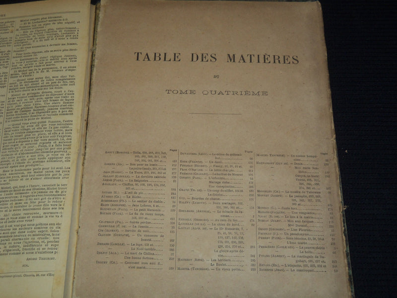 1884 OCTOBER-DECEMBER LA VIE POPULAIRE FRENCH MAGAZINE BOUND VOLUME - KD 7462F