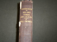 1841 REMINISCIENCES AND LETTERS OF JOHN TURNBULL 1756-1841 BOOK - KD 6195