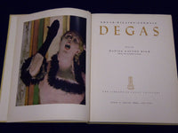 1951 EDGAR HILAIRE GERMAIN DEGAS BOOK TEXT BY DANIEL CATTON RICH - KD 3453