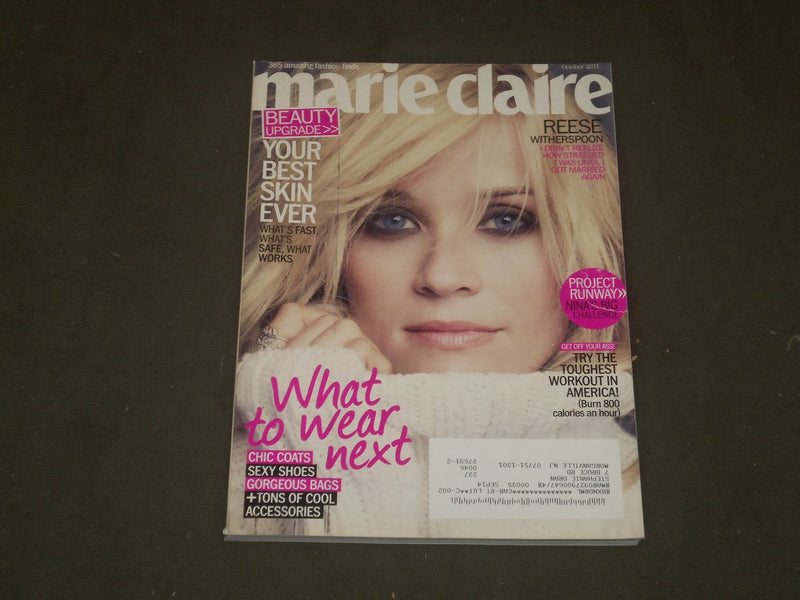 2011 OCTOBER MARIE CLAIRE MAGAZINE - REESE WITHERSPOON COVER - B 3334