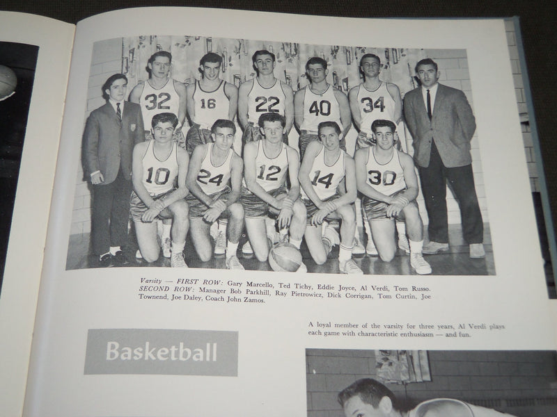 1961 SHIELD MORRIS CATHOLIC HIGH SCHOOL YEARBOOK - DENVILLE, NEW JERSEY- YB 1388