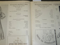 1936 NOVEMBER 27 CHICAGO CITY OPERA COMPANY PROGRAM - LAWRENCE TIBBETT - J 3705