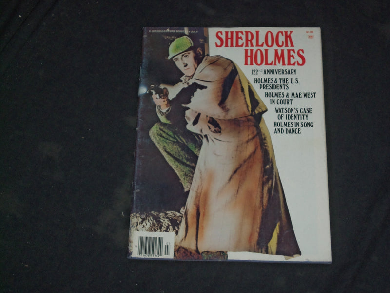 1976 JULY SHERLOCK HOLMES MAGAZINE - GREAT COVER, STORIES & PHOTOS - CW 751