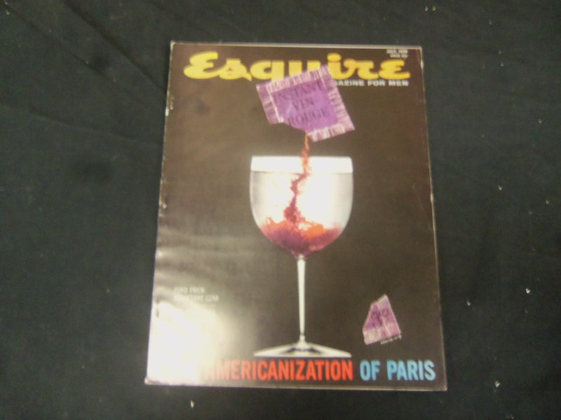 1958 JULY ESQUIRE MAGAZINE - THE AMREICANIZATION OF PARIS - ST 2656