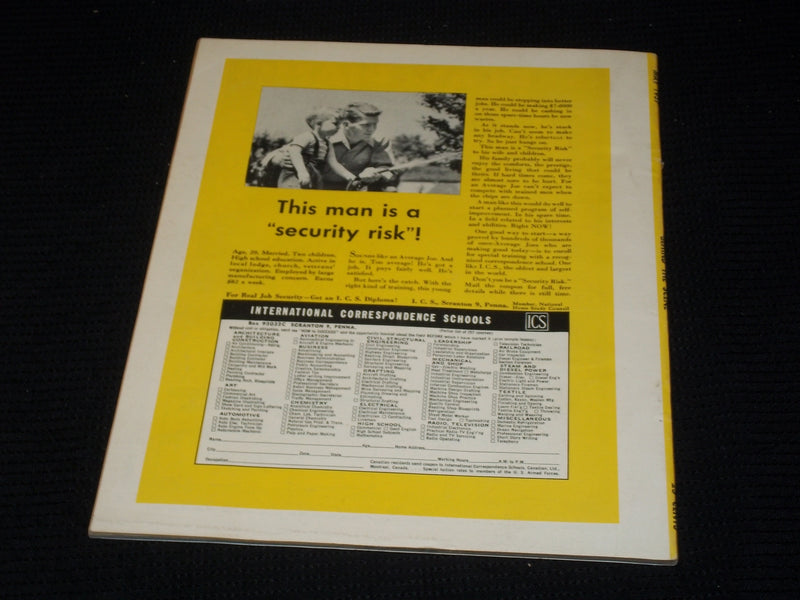 1957 MAY BEHIND THE SCENE MAGAZINE - LUCY & DESI FRONT COVER - E 3895