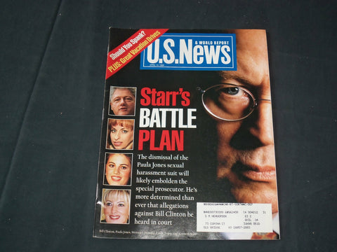 1998 APRIL 13U.S. NEWS & WORLD REPORT MAGAZINE - KENNETH STARR - B 5408