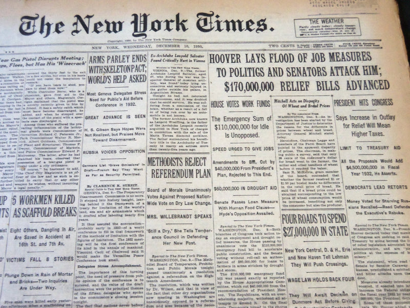 1930 DEC 10 NEW YORK TIMES - BARNARD RE-ELECTED PRESIDENT OF LEAGUE - NT 5668