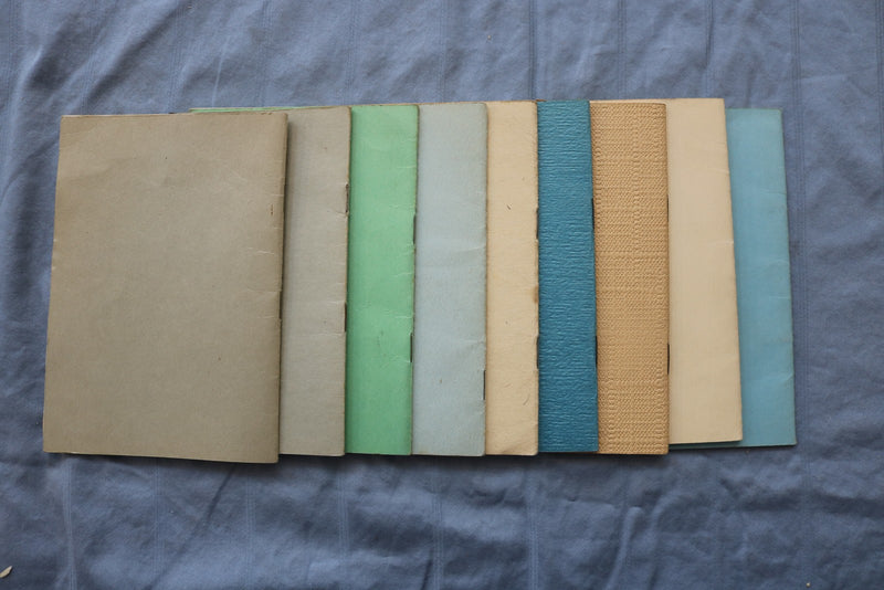 1942-1952 EUTERPE CLUB PROGRAMS - MADISON, WISCONSIN - LOT OF 9 - O 3865