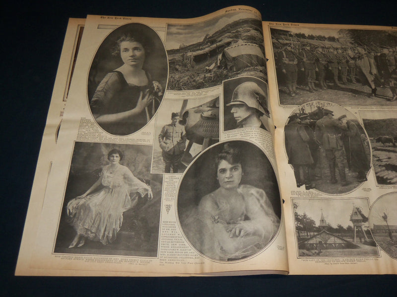 1916 NOVEMBER 26 NEW YORK TIMES ROTO PICTURE SECTION - RUTH LAW - NT 8966