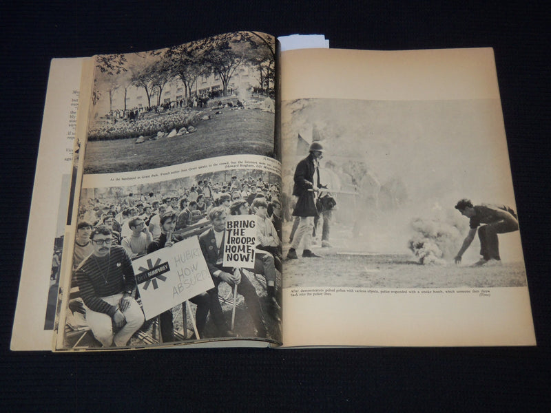 1968 ANATOMY OF A POLICE RIOT - CHICAGO - FIRST PRINTING - J 7452