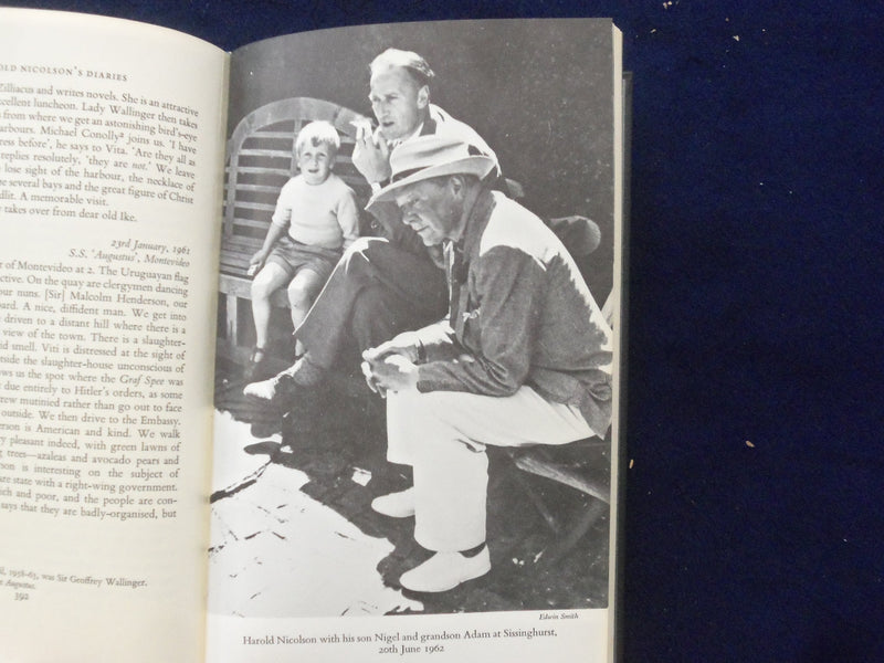 1966-68 HAROLD NICOLSON DIARIES AND LETTERS HARDCOVER BOOKS - LOT OF 3 - KD 8823