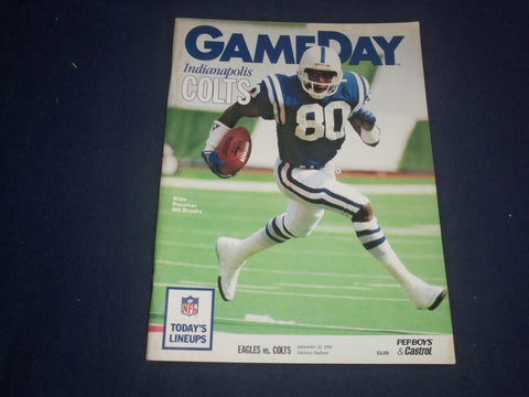 1990 SEP 30 GAMEDAY MAGAZINE - BALTIMORE COLTS AT PHILADELPHIA EAGLES - ST 5152W