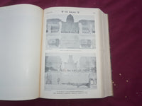 1925 JAN-DEC THE BUILDER U. K. MAGAZINE BOUND VOLUMES - 2 VOLS - FOLD OUTS- C 31