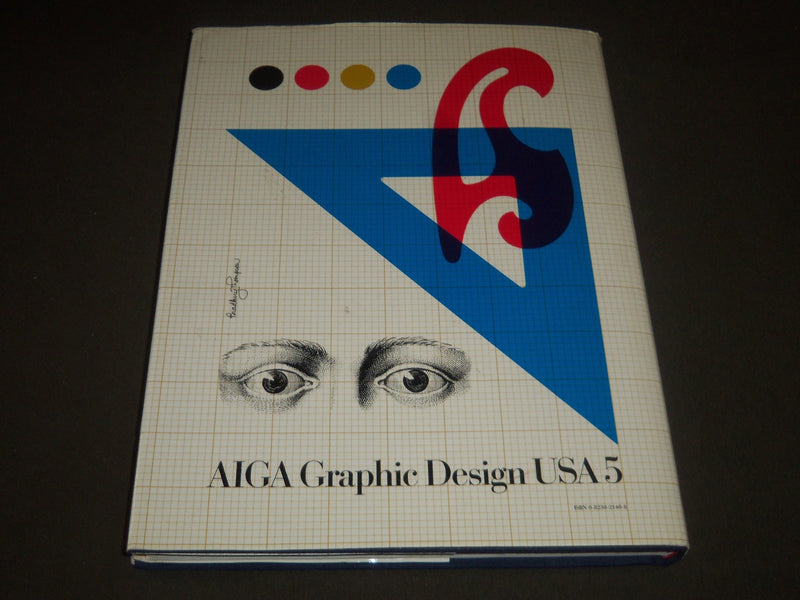 1984 GRAPHIC DESIGN USA NO. 5 HARDCOVER BOOK - GREAT PRINTS - I 585