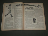 1938 APRIL 23 LIBERTY MAGAZINE - JOE DIMAGGIO BACK COVER & ARTICLE - SP 8566