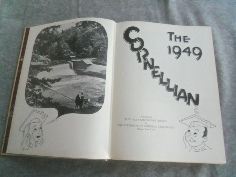 1949 CORNELLIAN CORNELL UNIVERSITY YEARBOOK - ITHACA, NEW YORK - YB 2919