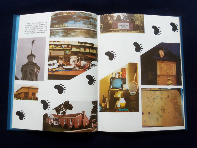1984 CUPOLA WESTERN NEW ENGLAND COLLEGE YEARBOOK - SPRINGFIELD, MA - YB 3072