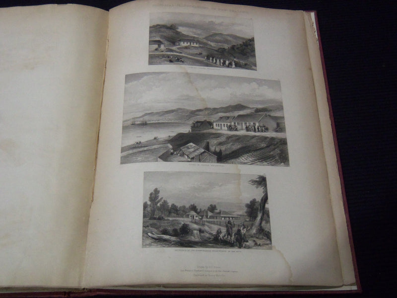 1847 PICTORIAL ILLUSTRATIONS OF NEW ZEALAND VOLUME - S. C. BREES - Z 246