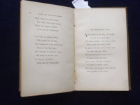 1882 INTO THE SUNSHINE AND OTHER POEMS HARDCOVER BOOK BY AELLA GREENE - KD 8476