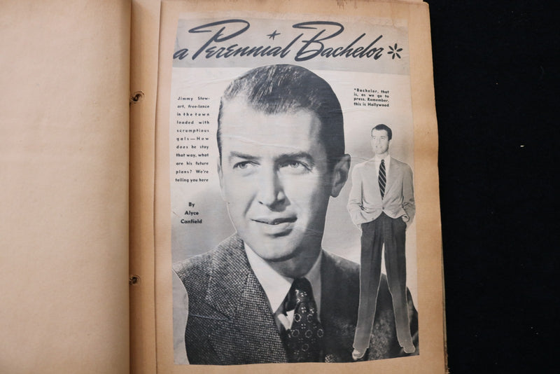 JIMMY STEWART SCRAPBOOK - E 24951