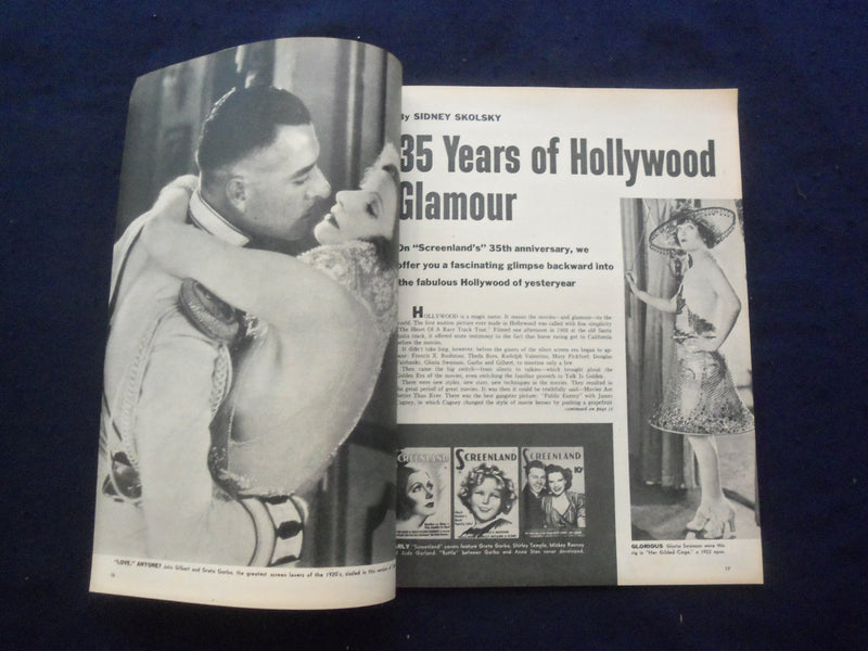 1956 SEPTEMBER SCREELAND PLUS TV-LAND MAGAZINE - DEBBIE REYNOLDS COVER- SP 4780Y