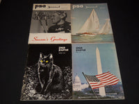 1965-1969 PSA JOURNAL MAGAZINE LOT OF 4 - PHOTOGRAPHIC SOCIETY AMERICA - O 2596N
