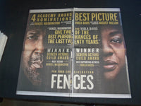 2016 FENCES MOVIE ADVERTISEMENT - DENZEL WASHINGTON - VIOLA DAVIS - NP 4032