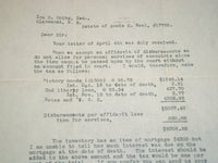 1921 NEW HAMPSHIRE ATTORNEY GENERAL'S OFFICE TYPED LETTER - J 5367
