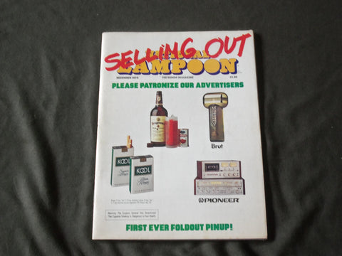 1976 DECEMBER NATIONAL LAMPOON MAGAZINE - SELLING OUT COVER- B 796
