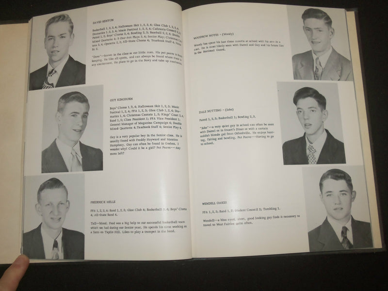 1954 BRADFORD ACADEMY YEARBOOK - BRADFORD, VERMONT - YB 2302