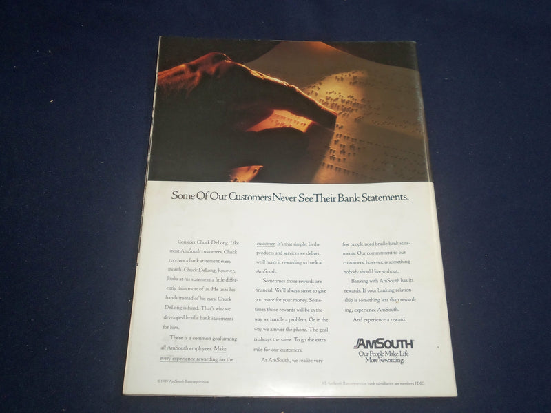 1990 SEP 8 UNIVERSITY OF ALABAMA VS SOUTHERN MISS FOOTBALL PROGRAM - ST 4879N